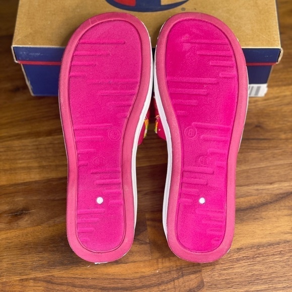 Vintage 90s Y2K Champion Rainbow Slide Sandal 8 - Picture 6 of 7